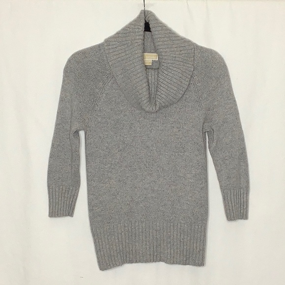 Michael Kors Gray Cowl Neck Sweater Size XS - Picture 10 of 10